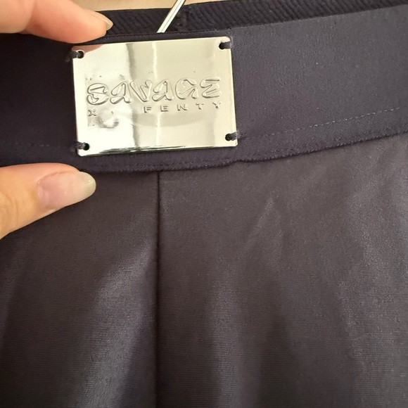 Savage Fenty Navy Blue Leggings - Picture 2 of 4